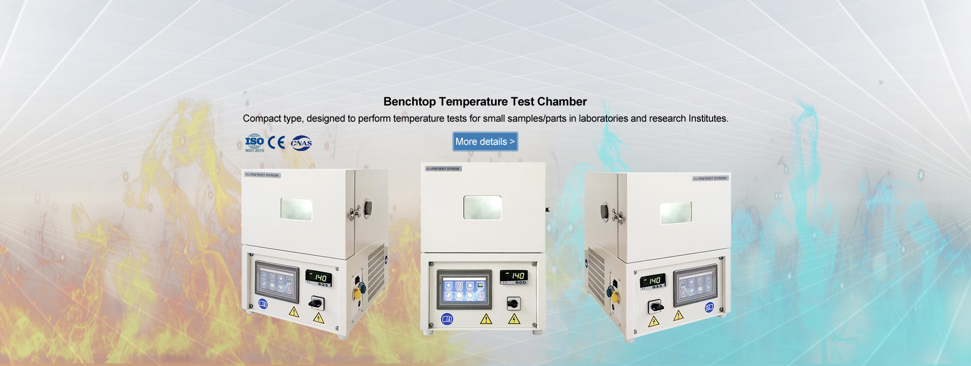 Tezgahüstü Temperatur Test Kamerası Fabriki